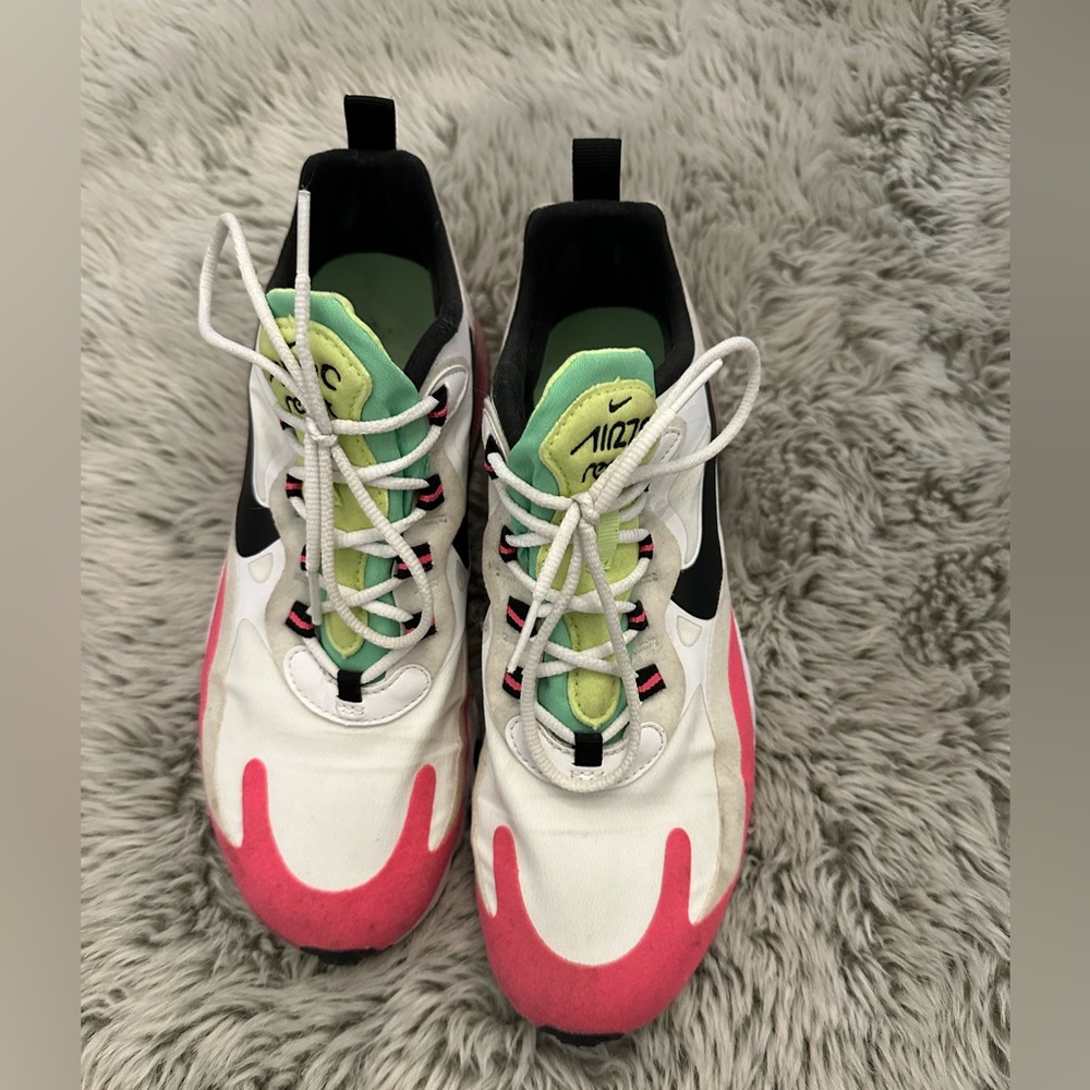 Nike sneakers- worn but bright